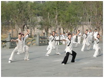 Stagiu arte martiale wushu kung fu wudang China 2012